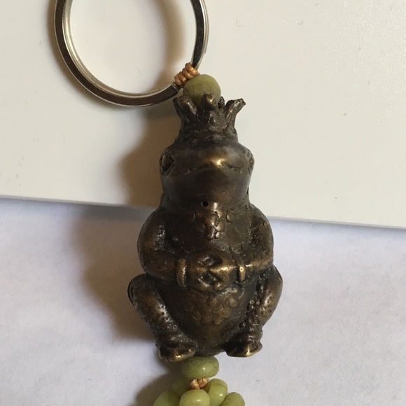 Brass Frog Festival  Semi -Precious beads - Picture 4 of 7